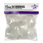 The Gypsy Quilter Floss Bobbins 6ct (image for) The Gypsy Quilter Floss Bobbins 6ct